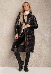 Czarna Kurtka Cilitheme. Czarne kurtki damskie Renee, l, bez wzorów, z tkaniny. Za 239.99 zł.
