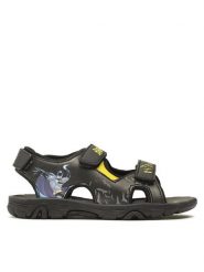 Batman Sandały CP91-SS23-241WBBAT Czarny. Czarne sandały chłopięce batman, ze skóry, bez zapięcia. Za 48.99 zł.