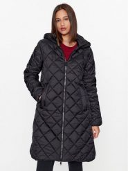 CMP Płaszcz zimowy 33K3696 Czarny Regular Fit. Czarne płaszcze damskie CMP, na zimę, bez wzorów, z syntetyku, bez kaptura. Za 539.99 zł.