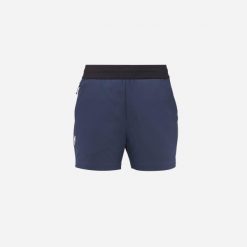 Szorty sportowe Millet Wanaka Stretch Short Iii W Granatowy Regular Fit. Niebieskie spodenki sportowe damskie Millet, m, bez wzorów, trekkingowe. Za 255.00 zł.