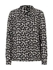 More & More Bluzka w kolorze biało-czarnym rozmiar: 34. Białe bluzki damskie More & More, bez wzorów, bez kołnierzyka, bez ramiączek. Za 86.78 zł.