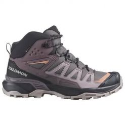 Buty trekkingowe damskie Salomon X Ultra Mid 360 Gtx Gore-tex. Szare obuwie trekkingowe damskie Salomon, z gore-texu, za kostkę, bez zapięcia. Za 722.00 zł.