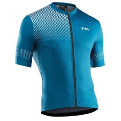 Koszulka z krótkim rękawem Northwave Origin. Niebieskie koszulki damskie Northwave, xl, bez wzorów, bez kołnierzyka, bez ramiączek. Za 140.00 zł.