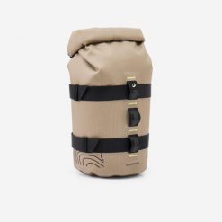 Torba rowerowa do bikepackingu Riverside ADVT 900 na widelec IPX6 4 l. Brązowe torebki klasyczne damskie ROCKRIDER, z materiału, bez dodatków. Za 89.99 zł.