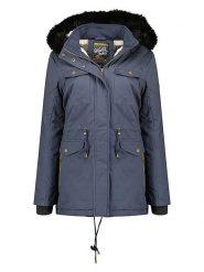 Geographical Norway Parka "Celeste" w kolorze niebieskim rozmiar: M. Niebieskie parki damskie Geographical Norway, m, bez kaptura. Za 269.81 zł.