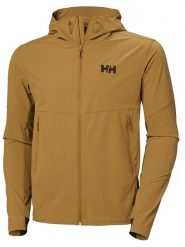 Helly Hansen Kurtka softshellowa w kolorze jasnobrązowym rozmiar: XXL. Brązowe kurtki sportowe damskie Helly Hansen, xxl, bez wzorów, z poliamidu, bez kaptura. Za 254.74 zł.