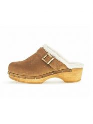 Gabor Skórzane kapcie w kolorze jasnobrązowym rozmiar: 36. Brązowe kapcie damskie Gabor, z materiału. Za 140.53 zł.