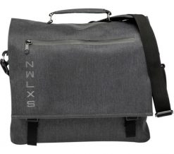 Torba rowerowa Messenger Varo, szara. Szare torby na laptopa NEW LOOXS, bez wzorów, z materiału. Za 535.28 zł.