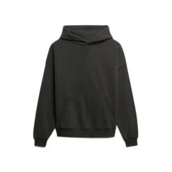 Bluza damska z kapturem Superdry Studios Relaxed. Czarne bluzy damskie Superdry, bez wzorów, z kapturem. Za 332.10 zł.