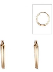 DIAMOND & CO Złote kolczyki-kreole "Créoles Simplicité" rozmiar: onesize. Żółte kolczyki damskie Diamond & Co, złote. Za 217.99 zł.