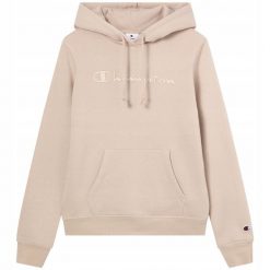 Bluza Damska Champion Dresowa z Kapturem Sportowa Hoodie Bawełniana r. M. Brązowe bluzy damskie Champion, m, bez wzorów, z bawełny, z kapturem. Za 209.00 zł.
