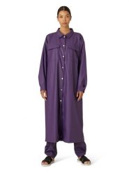 Ilse Jacobsen Płaszcz przeciwdeszczowy w kolorze fioletowym rozmiar: 40. Różowe płaszcze damskie Ilse Jacobsen, bez wzorów, bez kaptura. Za 227.85 zł.