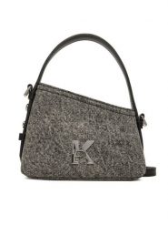 Karl Lagerfeld Jeans Torebka B1W30190 Czarny. Czarne torebki klasyczne damskie Karl Lagerfeld Jeans, z jeansu, bez dodatków. Za 559.99 zł.