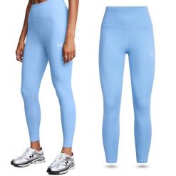 Legginsy termoaktywne damskie Under Armour Motion Ankle szybkoschnące. Niebieskie legginsy damskie Under Armour, xs, bez wzorów. W wyprzedaży za 143.75 zł.