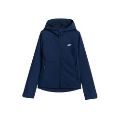 Damska kurtka wodoodporna 4F F546. Niebieskie kurtki damskie 4F, m, bez wzorów, z materiału, bez kaptura. Za 227.00 zł.
