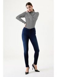 Garcia Dżinsy - Skinny fit - w kolorze granatowym rozmiar: W27. Niebieskie jeansy damskie Garcia. Za 213.45 zł.