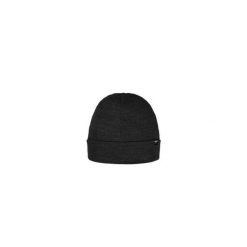 Czapka Barts Merino. Czarne czapki damskie Barts, bez wzorów, z wełny. Za 158.00 zł.