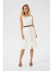 Cream Sukienka w kolorze kremowym rozmiar: 38. Brązowe sukienki damskie Cream, bez wzorów, ze skóry, bez ramiączek. Za 173.99 zł.