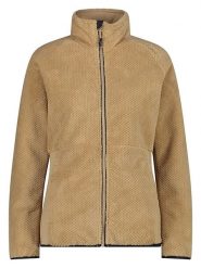 CMP Kurtka polarowa w kolorze beżowym rozmiar: 42. Brązowe kurtki damskie CMP, s, bez wzorów, z materiału, bez kaptura. Za 113.63 zł.