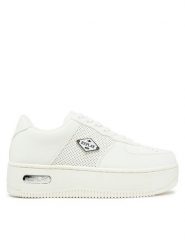 REPLAY Sneakersy GWZ5O.000.C0018S Biały. Białe obuwie sportowe damskie Replay, ze skóry, bez zapięcia. Za 289.99 zł.