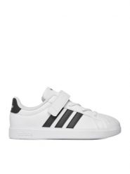 Adidas Sneakersy CEO-STREETTALK EL C JQ6144 Biały. Białe buty sportowe chłopięce Adidas, z materiału, bez zapięcia. Za 199.99 zł.