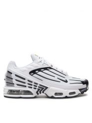 Nike Sneakersy Air Max Plus 3 GS FN3845 100 Biały. Białe obuwie sportowe damskie Nike, z materiału, bez zapięcia. Za 639.99 zł.