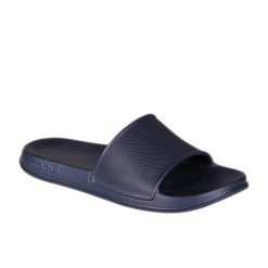 Klapki basenowe damskie Coqui Tora. Niebieskie klapki damskie Coqui, bez wzorów, bez obcasa, bez zapięcia. Za 131.99 zł.