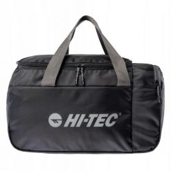 Sportowa torba podróżna Porter 24l. Czarne torby podróżne Hi-tec, bez wzorów. Za 54.99 zł.