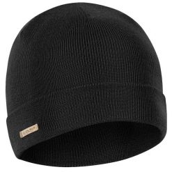 Czapka Helikon-Tex Winter Merino Beanie - black. Czarne czapki damskie HELIKON-TEX, na zimę, bez wzorów, z wełny. Za 131.99 zł.