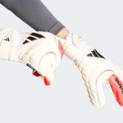 Rękawice Bramkarskie Copa Match Fingersave Junior. Białe rękawiczki damskie Adidas, bez wzorów. Za 179.00 zł.