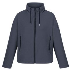 Bluza Polarowa Damska Dzianinowa Ashlynn. Niebieskie bluzy damskie Regatta, s, bez wzorów, z dzianiny, bez kaptura. Za 200.99 zł.