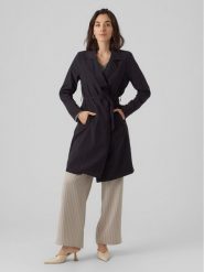 Vero Moda Trencz Billie Daisy 10281638 Czarny Regular Fit. Czarne płaszcze damskie Vero Moda, m, bez wzorów, z syntetyku, bez kaptura. Za 159.99 zł.