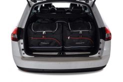 Torby Do Bagażnika Citroen C5 Tourer 2008-2017 5Szt Kjust. Czarne torby podróżne KJUST, bez wzorów, z kauczuku. Za 1,593.00 zł.