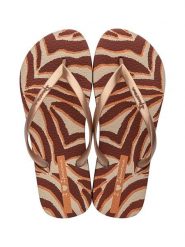 Ipanema Japonki ze wzorem rozmiar: 43. Klapki damskie Ipanema, bez wzorów, z otwartym noskiem, bez obcasa, bez zapięcia. Za 44.95 zł.