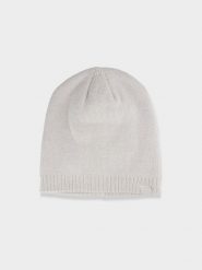 4F Czapka zimowa damska - różowa Uniwersalny. Czerwone czapki damskie 4F, na zimę, bez wzorów, z syntetyku. W wyprzedaży za 19.99 zł.