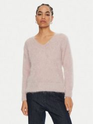 Dixie Sweter M277K009A Różowy Relaxed Fit. Czerwone swetry klasyczne damskie Dixie, m, z syntetyku, bez kołnierzyka. Za 309.99 zł.