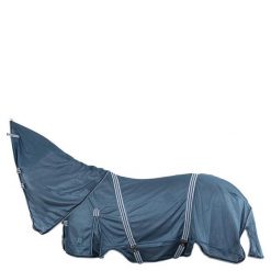 Koszula z nieprzymocowanym kołnierzem antybakteryjna dla konia BR Equitation. Niebieskie koszule damskie BR, bez wzorów, sportowe, bez kołnierzyka, bez ramiączek. Za 379.20 zł.