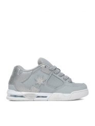 DC Shoes Sneakersy EO-DC COMMAND DC02744025 Szary. Szare obuwie sportowe damskie DC Shoes, ze skóry, bez zapięcia. Za 399.99 zł.