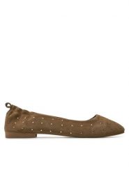 Pepe Jeans Baleriny PLS10420 Beżowy. Brązowe balerinki damskie Pepe Jeans, bez wzorów, z jeansu. Za 349.99 zł.