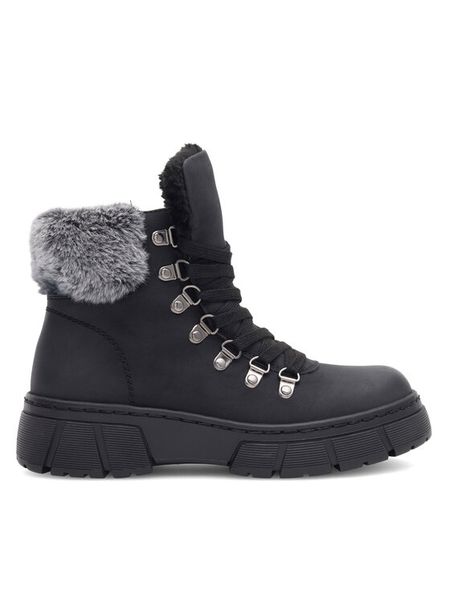 Go Soft Trapery KATJA SWS6157-01 Czarny. Czarne trapery damskie GO SOFT, z materiału, bez zapięcia. Za 179.99 zł.