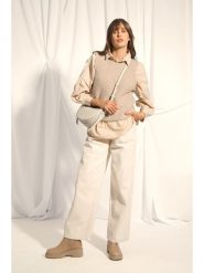 Just Cashmere Kaszmirowy bezrękawnik "Dampa" w kolorze beżowym rozmiar: M. Brązowe swetry klasyczne damskie Just Cashmere, m, z kaszmiru, bez kołnierzyka. Za 478.99 zł.