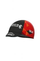 Czapka rowerowa Alé Cycling Bahrain Victorious. Czarne czapki z daszkiem damskie ALÉ CYCLING, bez wzorów, z bawełny. Za 151.15 zł.