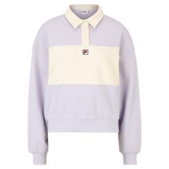 Damska bluza typu crop Fila Langogne Oversize. Fioletowe bluzy damskie Fila, l, bez wzorów, z dresówki, bez kaptura. Za 220.05 zł.