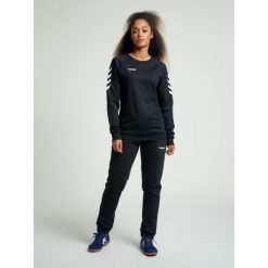 Bluza do piłki ręcznej damska Hummel Go Cotton Sweatshirt Woman. Czarne bluzy damskie Hummel, xl, bez wzorów, bez kaptura. Za 134.00 zł.