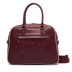 Torebka Guess. Czerwone torebki klasyczne damskie Guess, bez dodatków. Za 394.99 zł.