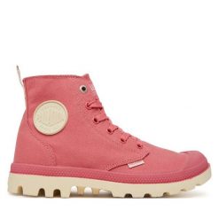 Trapery Palladium. Czerwone trapery damskie Palladium, bez zapięcia. Za 249.99 zł.