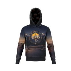 Bluza kangurka sportowa z kapturem unisex wygodna ART RÓŻA WIATRÓW. Niebieskie bluzy damskie JUST HERO, l, bez wzorów, z dzianiny, z kapturem. Za 179.00 zł.