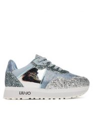 Liu Jo Sneakersy Maxi Wonder 923 4A5307 TX471 Niebieski. Niebieskie obuwie sportowe damskie Liu Jo, z materiału, bez zapięcia. Za 339.99 zł.