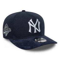 Czapka baseballowa New York Yankees 19Twenty. Niebieskie czapki damskie New Era, bez wzorów, z materiału. Za 214.85 zł.