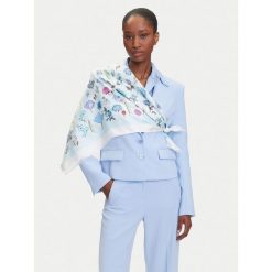 Chusta Furla. Niebieskie chusty damskie Furla, bez wzorów. Za 749.99 zł.